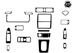 Накладки на панель Титан для Toyota Camry 2002-2006 рр Накладки на панель Титан для Toyota Camry 2002-2006 рр