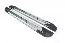 Бокові пороги New Vision Grey (2 шт., алюміній) для Hyundai Tucson TL 2016-2021рр Бокові пороги New Vision Grey (2 шт., алюміній) для Hyundai Tucson TL 2016-2021рр