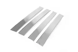 Накладки на стійки (нерж) для Toyota Hilux 2006-2015 рр Накладки на стійки (нерж) для Toyota Hilux 2006-2015 рр