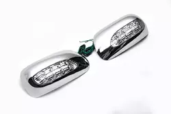 Накладки на дзеркала під LED (2002-2005, 2 шт., пласт) для Toyota Corolla років Накладки на дзеркала під LED (2002-2005, 2 шт., пласт) для Toyota Corolla років