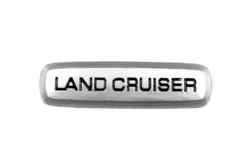 Land Cruiser Шильдик алюмінієвий для килимків (1шт) для Тюнінг Toyota Land Cruiser Шильдик алюмінієвий для килимків (1шт) для Тюнінг Toyota