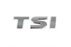 Напис TSI (косою шрифт) Всі хром для Volkswagen Tiguan 2007-2016 рр Напис TSI (косою шрифт) Всі хром для Volkswagen Tiguan 2007-2016 рр