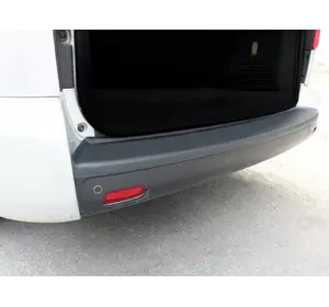 Накладка на задній бампер EuroCap (ABS) для Toyota Proace 2017-2024 рр Накладка на задній бампер EuroCap (ABS) для Toyota Proace 2017-2024 рр