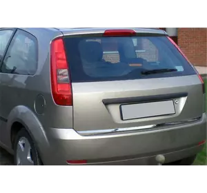 Кромка кришки багажника (нерж.) Carmos - Турецька сталь для Ford Fiesta 2002-2008 рр