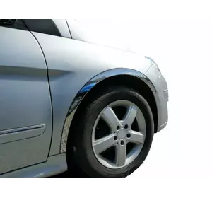 Накладки на арки (4 шт, нерж) для Mercedes B-class W246 2011-2018рр Накладки на арки (4 шт, нерж) для Mercedes B-class W246 2011-2018рр