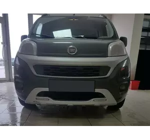 Передня губа LED (2014-2024 під фарбування) для Fiat Fiorino/Qubo рр Передня губа LED (2014-2024 під фарбування) для Fiat Fiorino/Qubo рр