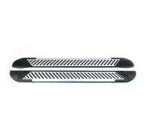 Бокові пороги Line (2 шт., алюм) для Toyota FJ Cruiser Бокові пороги Line (2 шт., алюм) для Toyota FJ Cruiser