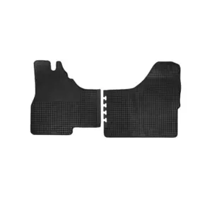 Гумові килимки (2 шт, OEM) для Iveco Daily 1999-2006 рр Гумові килимки (2 шт, OEM) для Iveco Daily 1999-2006 рр