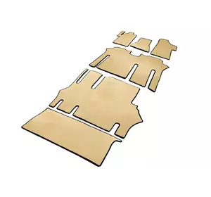 Килимки EVA V2 (повний салон, бежеві) для Mercedes Vito W639 2004-2015рр Килимки EVA V2 (повний салон, бежеві) для Mercedes Vito W639 2004-2015рр