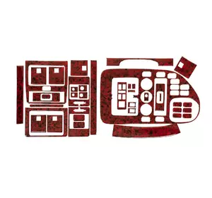 Накладки на панель Meric (V-клас, 1996-1999) Дерево для Mercedes Vito W638 років Накладки на панель Meric (V-клас, 1996-1999) Дерево для Mercedes Vito W638 років