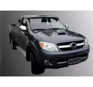 Козирок лобового скла (на кронштейнах) для Toyota Hilux 2006-2015 рр Козирок лобового скла (на кронштейнах) для Toyota Hilux 2006-2015 рр