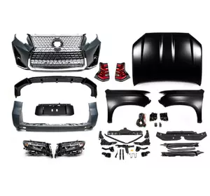Комплект рестайлінгу з 2009-2016 на 2017- (Elite set) для Toyota Land Cruiser Prado 150 Комплект рестайлінгу з 2009-2016 на 2017- (Elite set) для Toyota Land Cruiser Prado 150