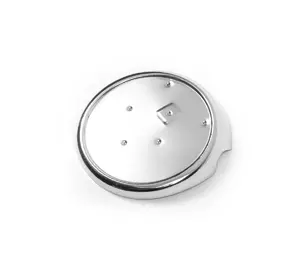 Хром підставка під передню емблему (нерж) для Fiat Doblo II 2010-2022 рр Хром підставка під передню емблему (нерж) для Fiat Doblo II 2010-2022 рр