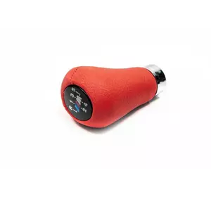 Ручка КПП ОЕМ (кожзам, червона гладка) для BMW 5 серія E-34 1988-1995 рр Ручка КПП ОЕМ (кожзам, червона гладка) для BMW 5 серія E-34 1988-1995 рр