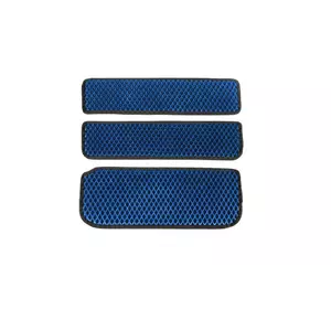 Килимки на пороги (3 шт, EVA, Синій) для Renault Trafic 2001-2015 рр