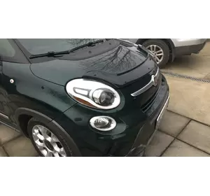 Дефлектор капота 500L (Eurocap) для Fiat 500/500L Дефлектор капота 500L (Eurocap) для Fiat 500/500L