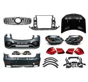 Комплект рестайлінгу з GL в GLS63 AMG (V2, деякі оригінальні деталі) для Mercedes GL/GLS сlass X166 Комплект рестайлінгу з GL в GLS63 AMG (V2, деякі оригінальні деталі) для Mercedes GL/GLS сlass X166