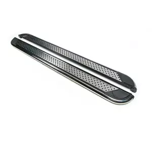 Бокові пороги Maydos V2 (2 шт., нерж) для Mercedes GLE/ML сlass W166 Бокові пороги Maydos V2 (2 шт., нерж) для Mercedes GLE/ML сlass W166