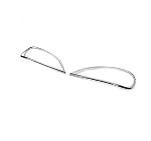 Накладки на фари (2 шт, пласт) для Mercedes ML W163 Накладки на фари (2 шт, пласт) для Mercedes ML W163