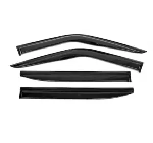 Вітровики (4 шт, EuroCap) для Fiat Doblo II 2010-2022 рр Вітровики (4 шт, EuroCap) для Fiat Doblo II 2010-2022 рр