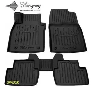 Килимки Stingray 3D для Yaris Cross (5 шт, поліуретан) для Toyota Yaris/Yaris Cross 2020-2024 рр Килимки Stingray 3D для Yaris Cross (5 шт, поліуретан) для Toyota Yaris/Yaris Cross 2020-2024 рр