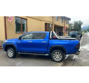 Дуга на кузов (нержавійка) 76мм для Toyota Hilux 2015-2024 рр Дуга на кузов (нержавійка) 76мм для Toyota Hilux 2015-2024 рр