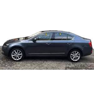 Верхня окантовка вікон (4 шт, нерж) для Skoda Octavia III A7 2013-2019рр Верхня окантовка вікон (4 шт, нерж) для Skoda Octavia III A7 2013-2019рр