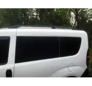 Рейлінги Чорні Коротка, Чавунні ніжки для Opel Combo 2012-2018 рр Рейлінги Чорні Коротка, Чавунні ніжки для Opel Combo 2012-2018 рр