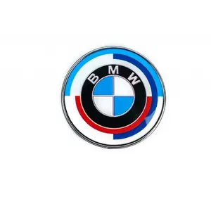 Ювілейна емблема 82мм для BMW 5 серія E-34 1988-1995 рр