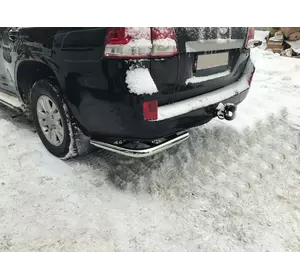 Задні куточки AK003 (2 шт., нерж) для Toyota Land Cruiser 200 Задні куточки AK003 (2 шт., нерж) для Toyota Land Cruiser 200
