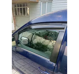 Вітровики (2 шт., Sunplex Sport) для Volkswagen Caddy 2004-2010 рр Вітровики (2 шт., Sunplex Sport) для Volkswagen Caddy 2004-2010 рр