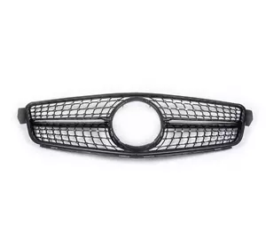 Передня решітка Diamond Black для Mercedes C-class W204 2007-2015рр Передня решітка Diamond Black для Mercedes C-class W204 2007-2015рр