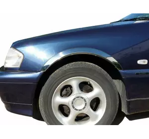 Накладки на арки (4 шт, нерж) для Mercedes C-class W202 1993-2001 рр Накладки на арки (4 шт, нерж) для Mercedes C-class W202 1993-2001 рр