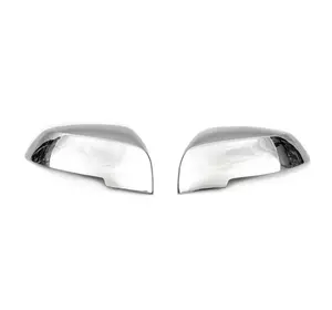 Накладки на дзеркала (2 шт, нерж.) Carmos для BMW I3 2013-2022 рр