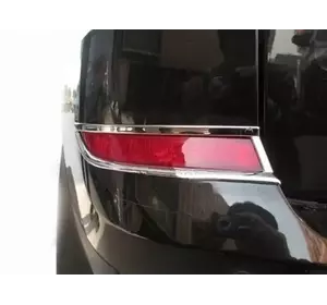Накладки на задні протитуманки (2 шт) для BMW X5 E-70 2007-2013рр
