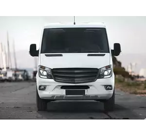 Решітка Exclusive 2013-2018 рр. (під фарбування) для Mercedes Sprinter W906 рр Решітка Exclusive 2013-2018 рр. (під фарбування) для Mercedes Sprinter W906 рр