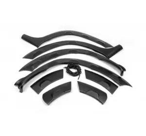 Розширювачі арок з виступами (8 шт, ABS) DDU - Україна для Renault Duster 2008-2017 рр Розширювачі арок з виступами (8 шт, ABS) DDU - Україна для Renault Duster 2008-2017 рр