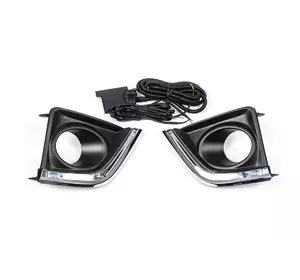 Вставки LED під противотуманки 2013-2017 (к-т) для Toyota Corolla рр Вставки LED під противотуманки 2013-2017 (к-т) для Toyota Corolla рр