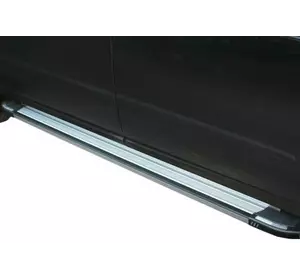 Бокові пороги Rainbow (2 шт., Алюміній) Коротка/Середня бази для Mercedes Viano 2004-2015 рр Бокові пороги Rainbow (2 шт., Алюміній) Коротка/Середня бази для Mercedes Viano 2004-2015 рр