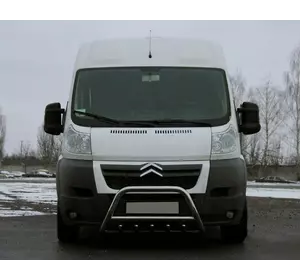 Передня дуга WT003 (нерж.) для Fiat Ducato 2006-2024 та рр Передня дуга WT003 (нерж.) для Fiat Ducato 2006-2024 та рр