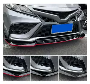 Передня лип накладка (3 шт) для Toyota Camry 2018-2023 рр