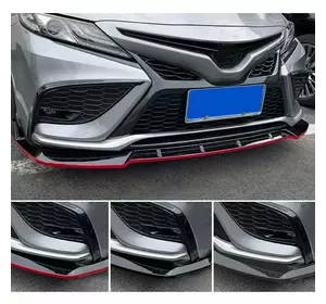 Передня лип накладка (3 шт) для Toyota Camry 2018-2023 рр Передня лип накладка (3 шт) для Toyota Camry 2018-2023 рр