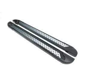 Бокові пороги New Vision Black (2 шт., алюміній) Long/ExtraLong для Man TGE Бокові пороги New Vision Black (2 шт., алюміній) Long/ExtraLong для Man TGE