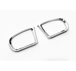 Обідки на дзеркала (2 шт., пласт) для Mercedes E-сlass W210 1995-2002 рр Обідки на дзеркала (2 шт., пласт) для Mercedes E-сlass W210 1995-2002 рр