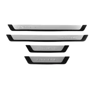Накладки на пороги Flexill (4шт) Exclusive для Subaru Forester 2013-2018 рр