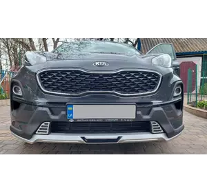 Передня і задня накладки 2019-2024 V1 (пластик) для Kia Sportage рр Передня і задня накладки 2019-2024 V1 (пластик) для Kia Sportage рр