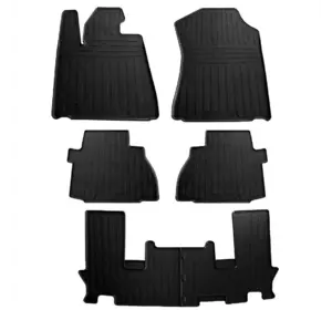 Гумові килимки (3 ряди, Stingray Premium) для Toyota Sequoia 2007-2022рр Гумові килимки (3 ряди, Stingray Premium) для Toyota Sequoia 2007-2022рр