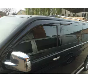 Вітровики (4 шт., Sunplex Sport) для Volkswagen T5 Transporter 2003-2010 рр Вітровики (4 шт., Sunplex Sport) для Volkswagen T5 Transporter 2003-2010 рр