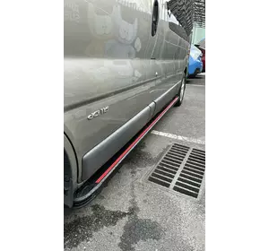 Бокові пороги Maya Red (2 шт., алюміній) Коротка база для Fiat Talento 2016-2024 рр Бокові пороги Maya Red (2 шт., алюміній) Коротка база для Fiat Talento 2016-2024 рр