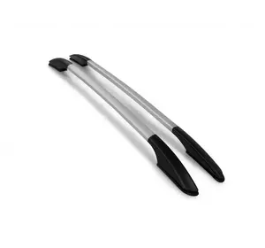 Рейлінги OmsaLine Solid (2 шт, сірі) для Fiat Fullback 2016-2024 рр Рейлінги OmsaLine Solid (2 шт, сірі) для Fiat Fullback 2016-2024 рр